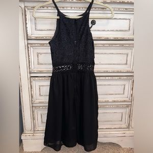 Black formal dress